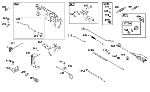 Part Location Diagram of 846839 Briggs and Stratton Harness-wiring